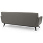 Modway Engage Top-Grain Leather Living Room Lounge Sofa FredCo