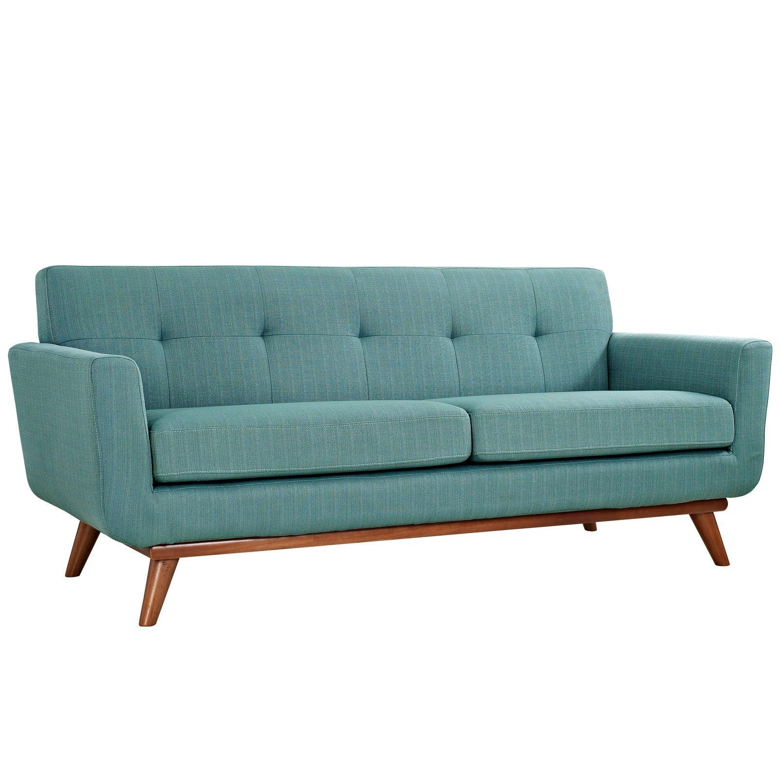 Modway Engage Upholstered Fabric Loveseat FredCo