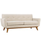 Modway Engage Upholstered Fabric Loveseat FredCo