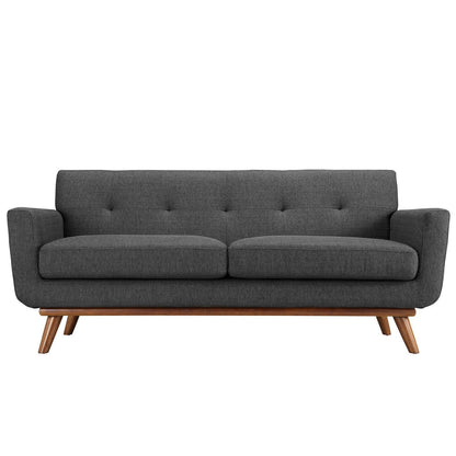 Modway Engage Upholstered Fabric Loveseat FredCo