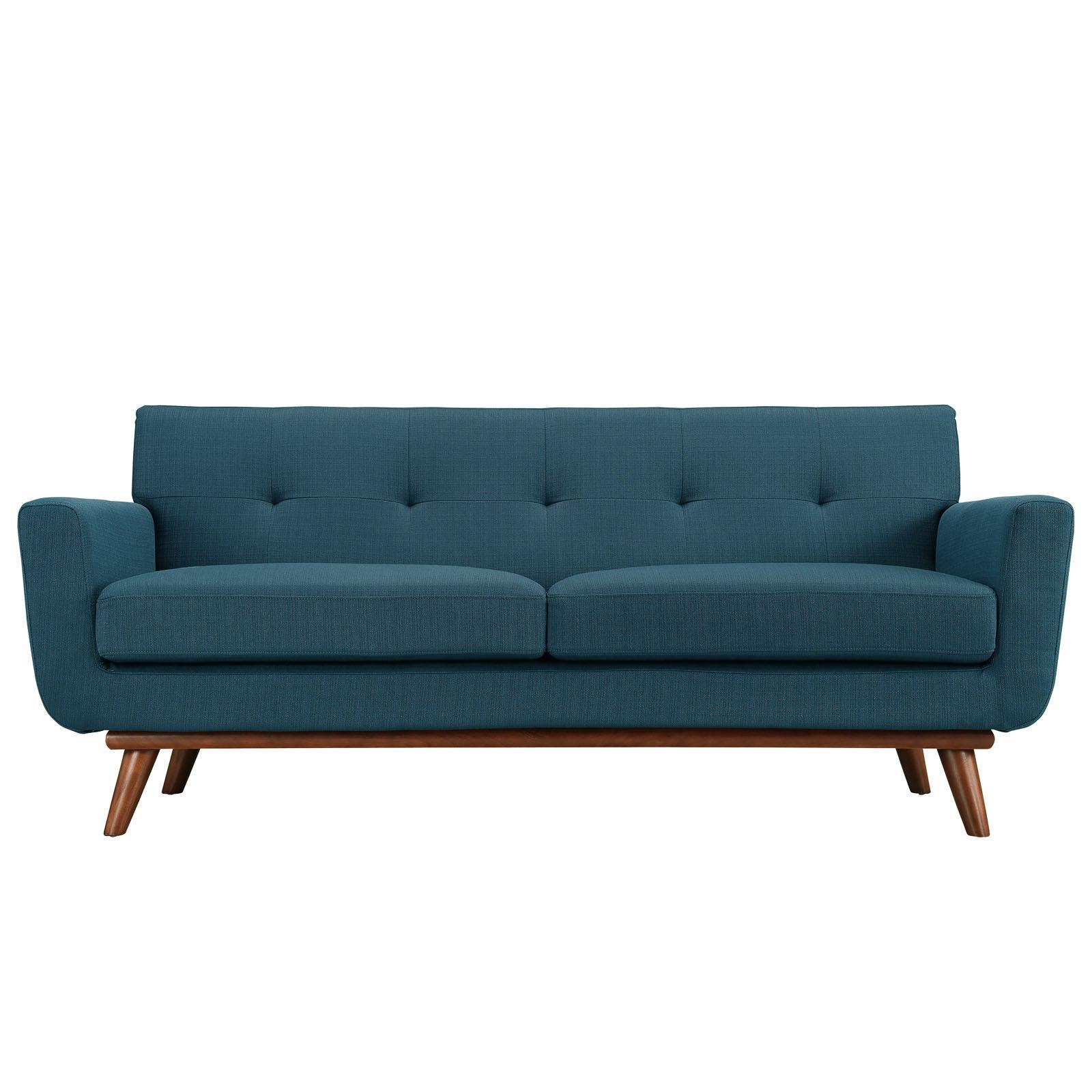 Modway Engage Upholstered Fabric Loveseat FredCo