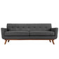 Modway Engage Upholstered Fabric Sofa FredCo