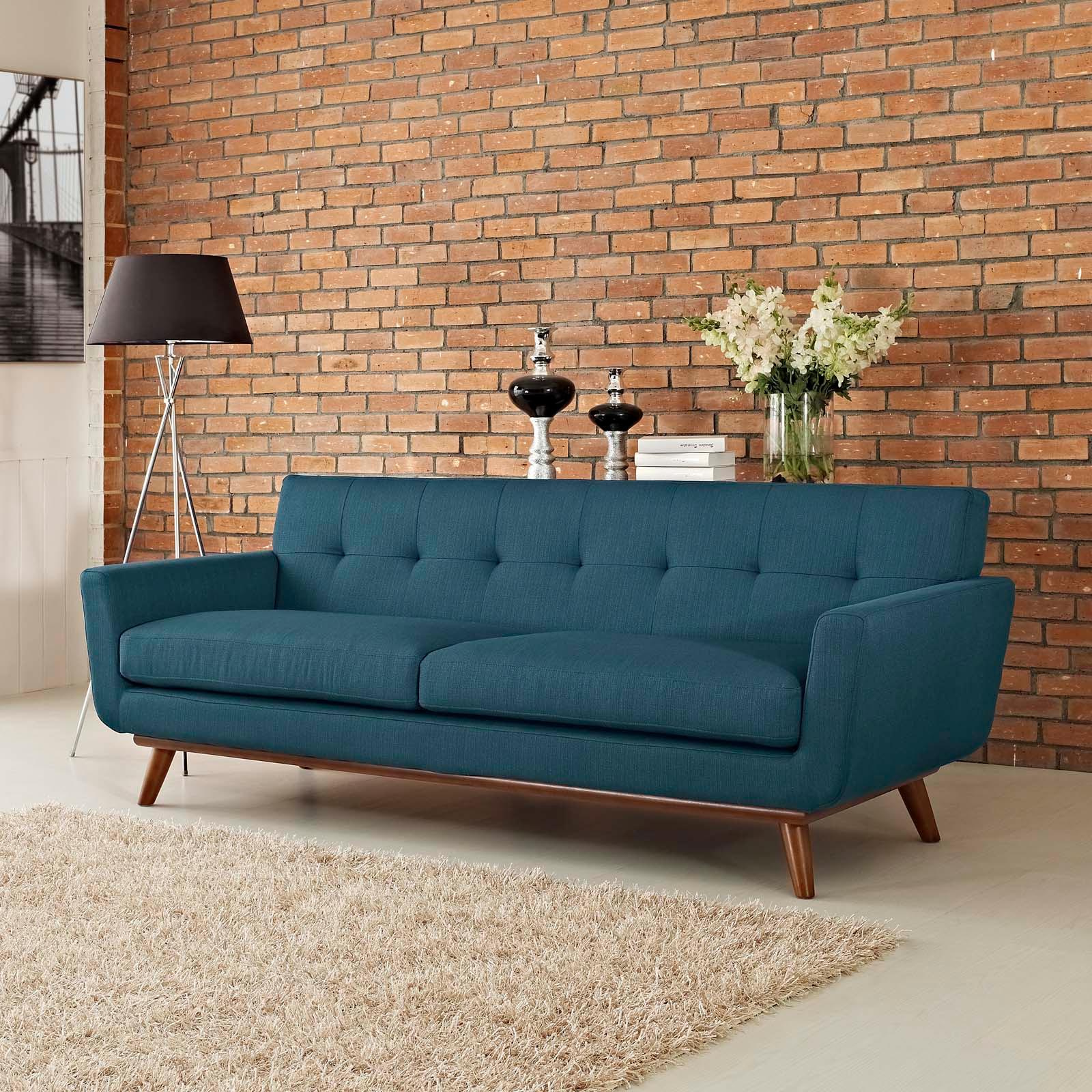 Modway Engage Upholstered Fabric Sofa FredCo