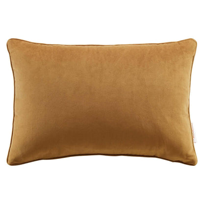Modway Enhance 18" Lumbar Performance Velvet Throw Pillow FredCo