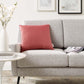 Modway Enhance 18" Performance Velvet Throw Pillow FredCo