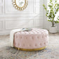 Modway Ensconce Tufted Performance Velvet Round Ottoman FredCo