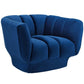 Modway Entertain Vertical Channel Tufted Performance Velvet Armchair FredCo