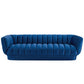 Modway Entertain Vertical Channel Tufted Performance Velvet Sofa FredCo