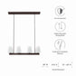 Modway Enthrall 8-Light Chandelier FredCo