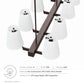Modway Enthrall 8-Light Chandelier FredCo