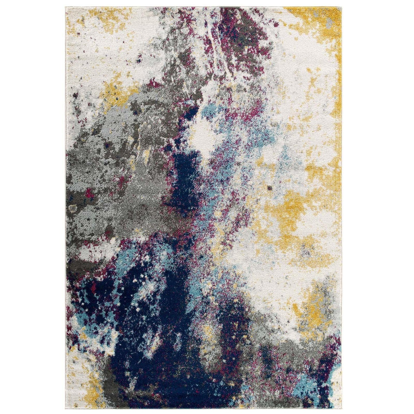 Modway Entourage Adeline Contemporary Modern Abstract Area Rug FredCo