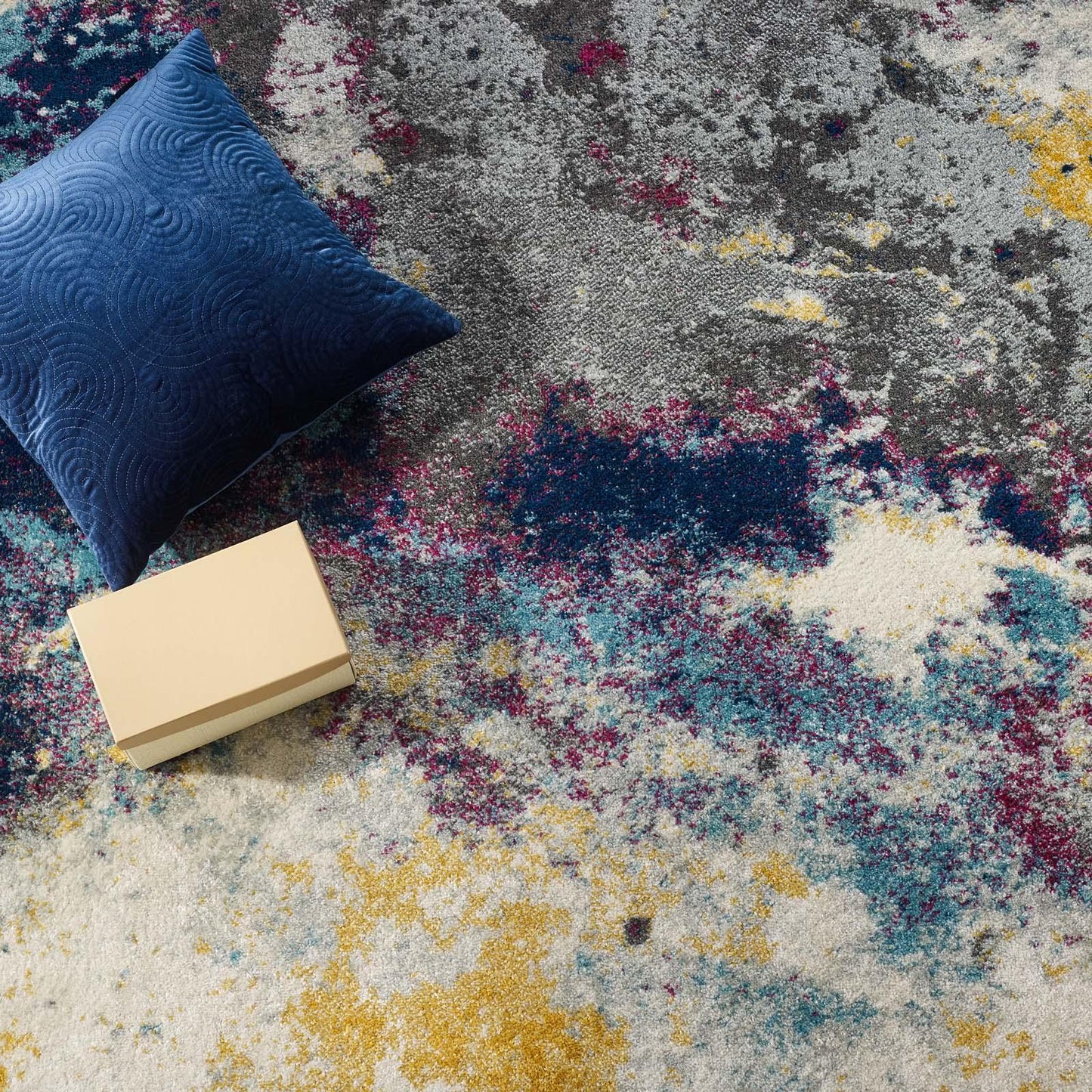 Modway Entourage Adeline Contemporary Modern Abstract Area Rug FredCo