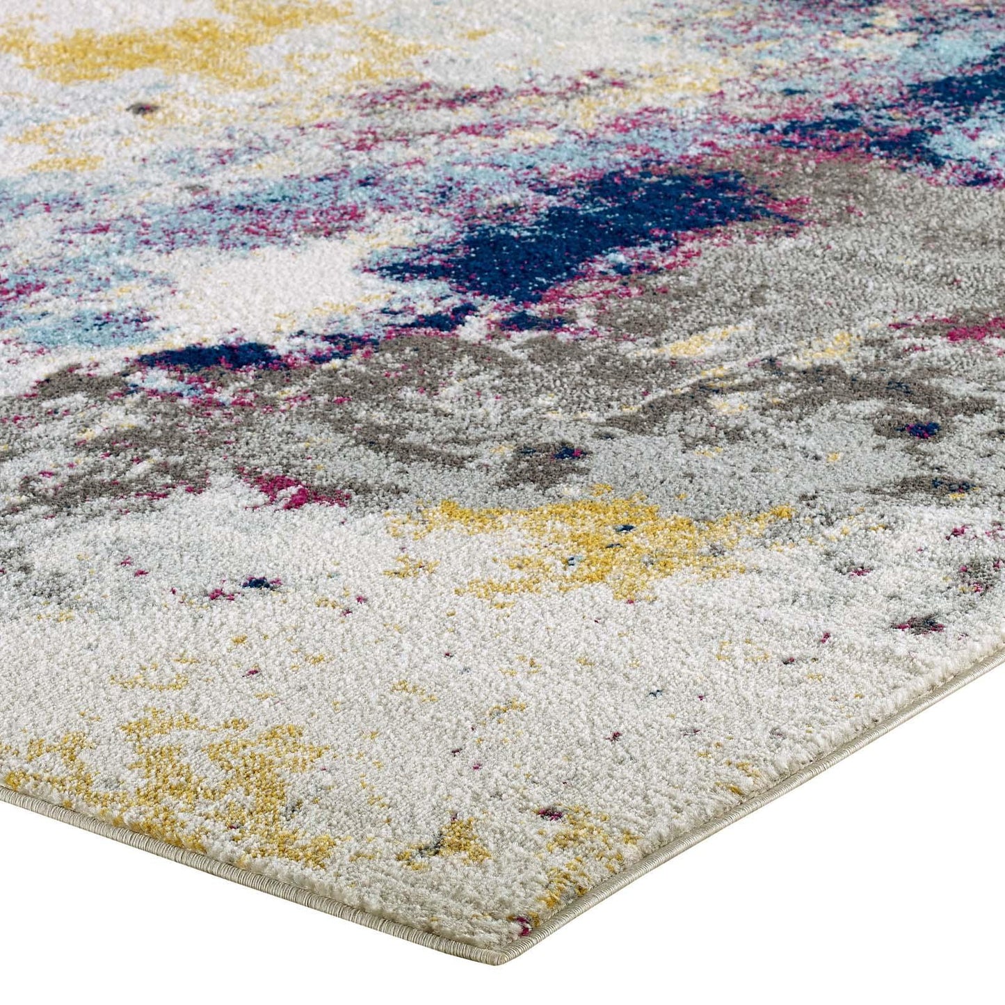 Modway Entourage Adeline Contemporary Modern Abstract Area Rug FredCo