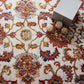 Modway Entourage Azami Distressed Vintage Floral Lattice Area Rug FredCo