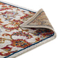 Modway Entourage Azami Distressed Vintage Floral Lattice Area Rug FredCo