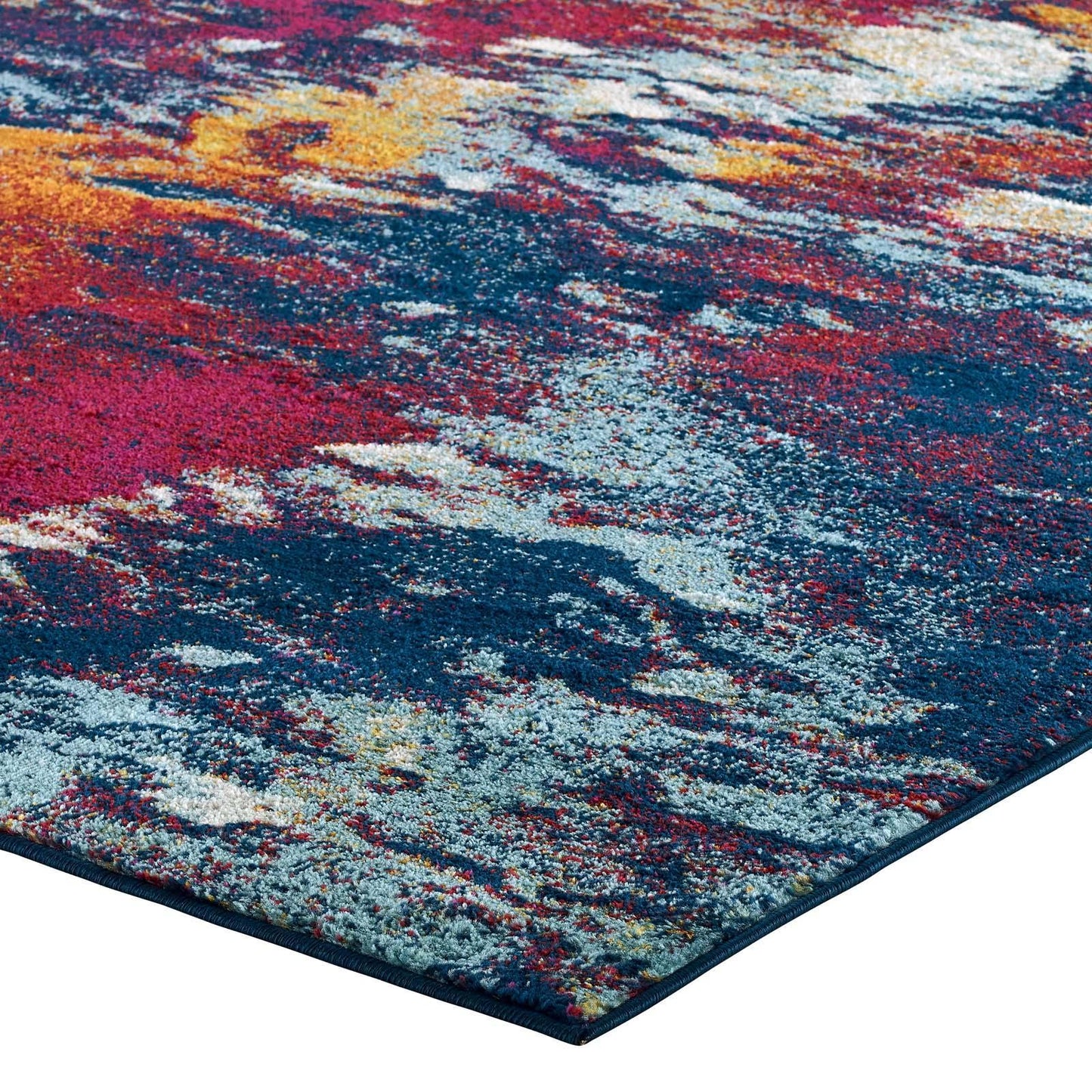 Modway Entourage Foliage Contemporary Modern Abstract Area Rug FredCo