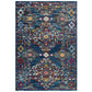 Modway Entourage Khalida Distressed Floral Lattice Area Rug FredCo