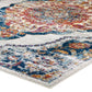 Modway Entourage Malia Distressed Vintage Floral Persian Medallion Area Rug FredCo
