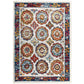 Modway Entourage Odile Distressed Floral Moroccan Trellis Area Rug FredCo