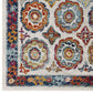 Modway Entourage Odile Distressed Floral Moroccan Trellis Area Rug FredCo