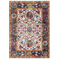 Modway Entourage Samira Distressed Vintage Floral Persian Medallion Area Rug FredCo