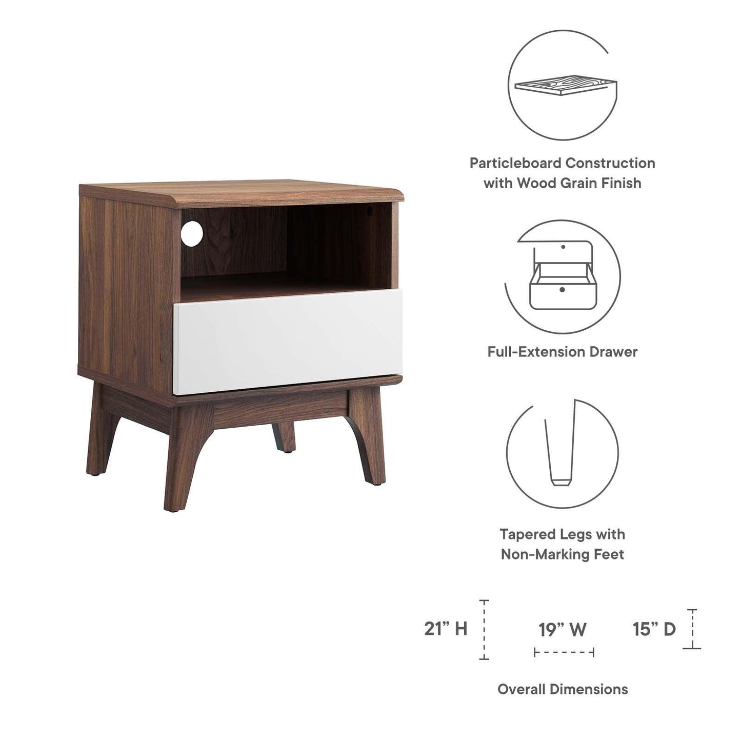Modway Envision Nightstand FredCo