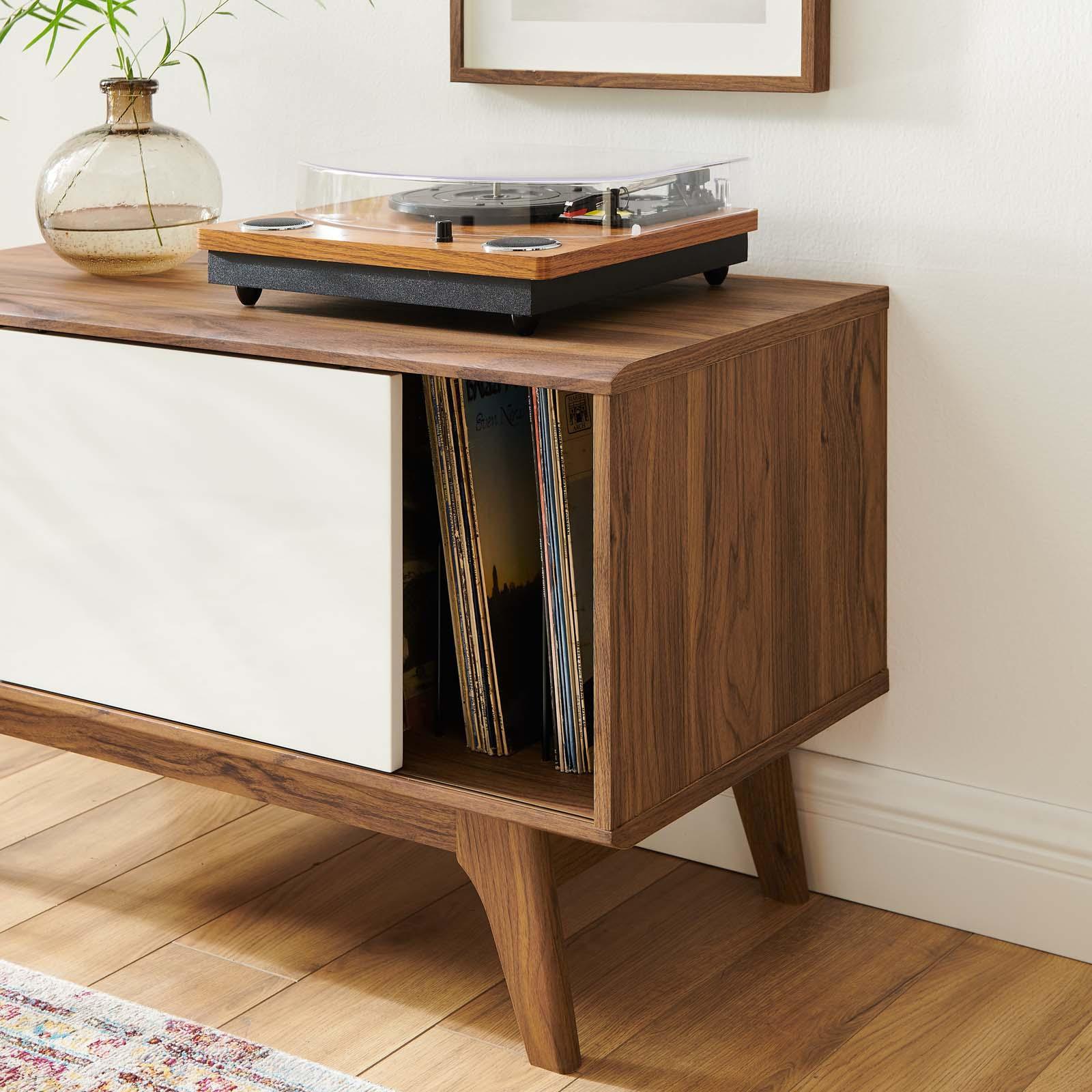 Modway Envision Vinyl Record Display Stand FredCo