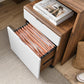Modway Envision Wood Desk and File Cabinet Set FredCo