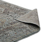 Modway Enye Distressed Vintage Floral Lattice Area Rug FredCo