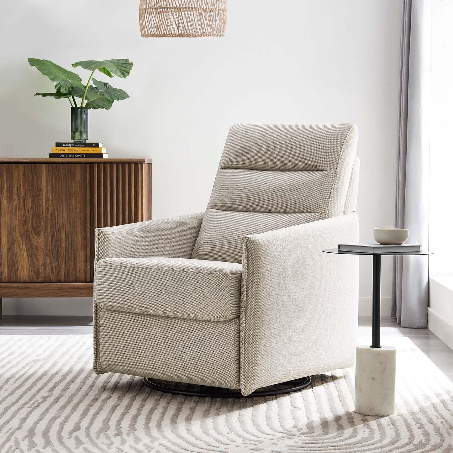 Modway Etta Upholstered Fabric Lounge Chair FredCo