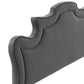 Modway Evangeline Performance Velvet Twin Headboard FredCo
