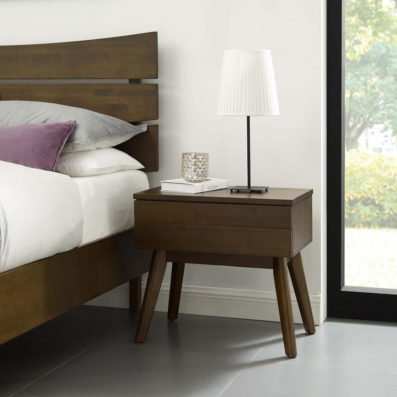 Modway Everly Wood Nightstand FredCo