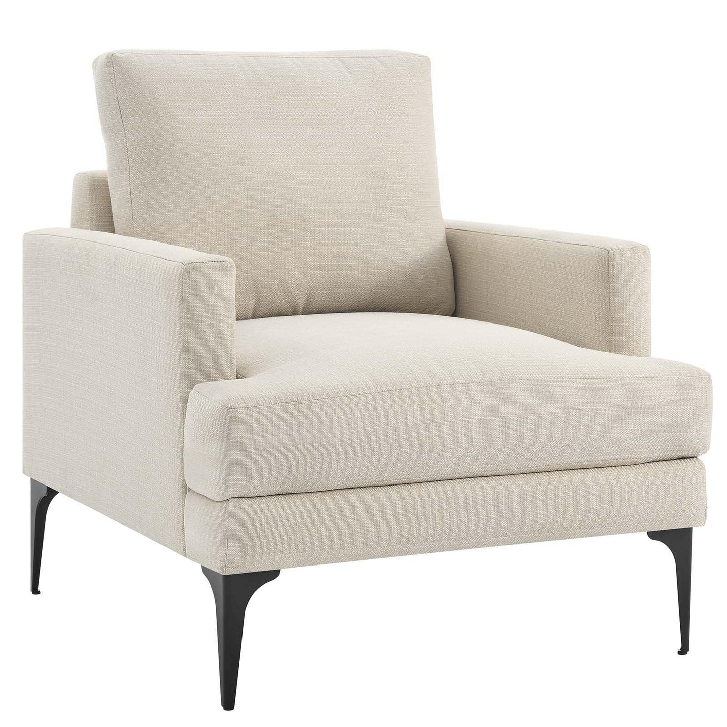 Modway Evermore Upholstered Fabric Armchair FredCo