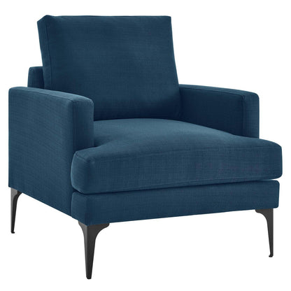 Modway Evermore Upholstered Fabric Armchair FredCo