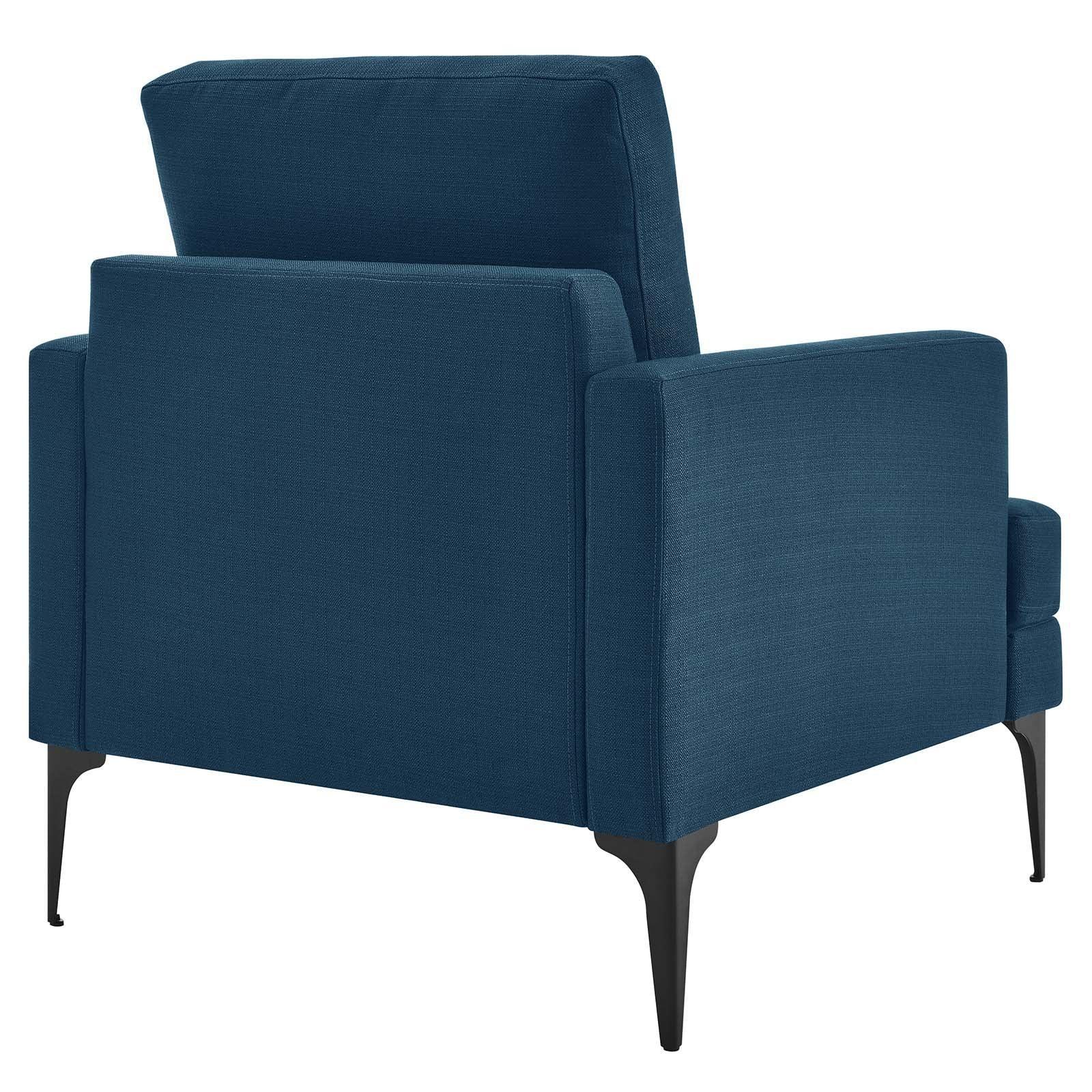 Modway Evermore Upholstered Fabric Armchair FredCo