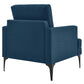 Modway Evermore Upholstered Fabric Armchair FredCo