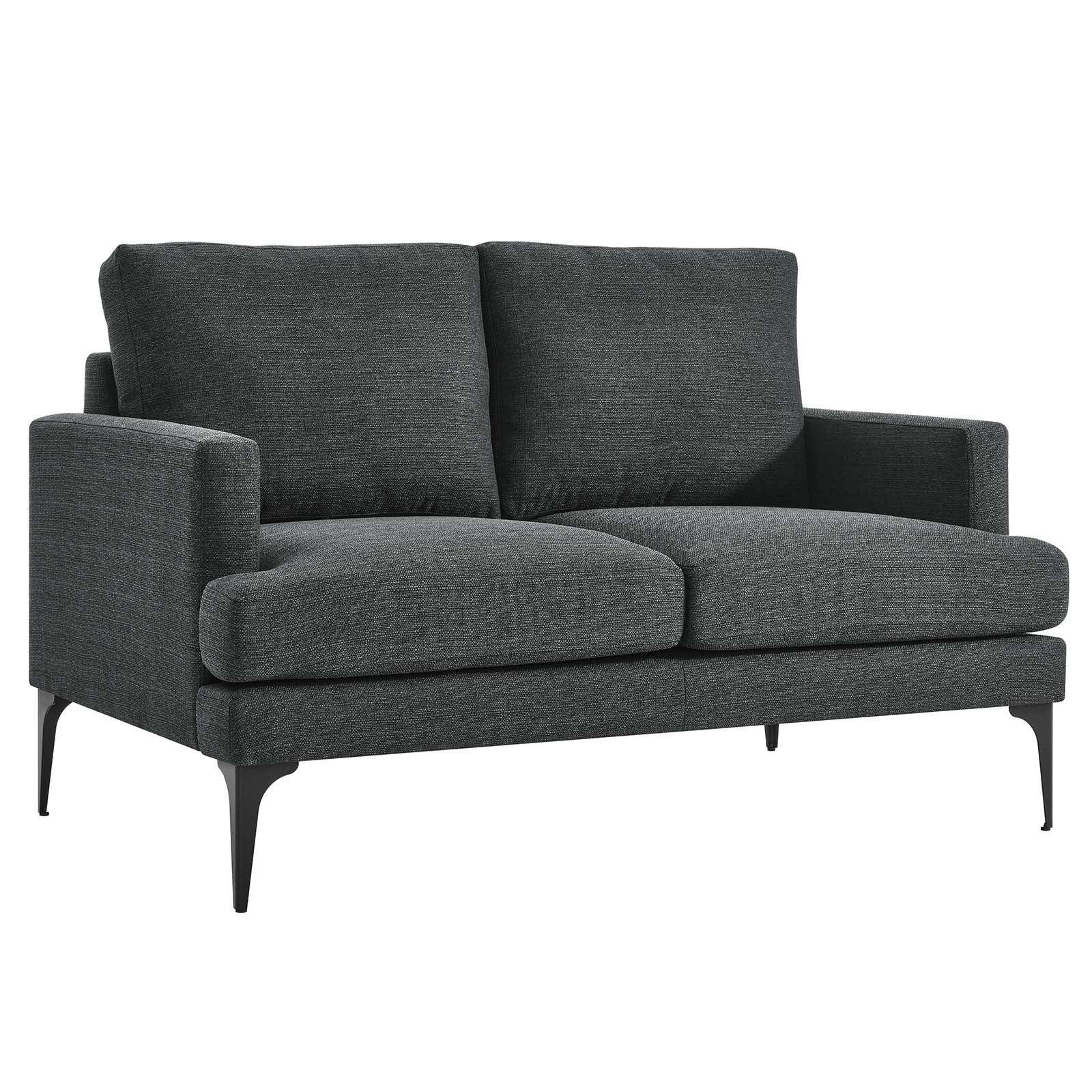 Modway Evermore Upholstered Fabric Loveseat FredCo