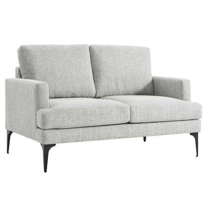 Modway Evermore Upholstered Fabric Loveseat FredCo