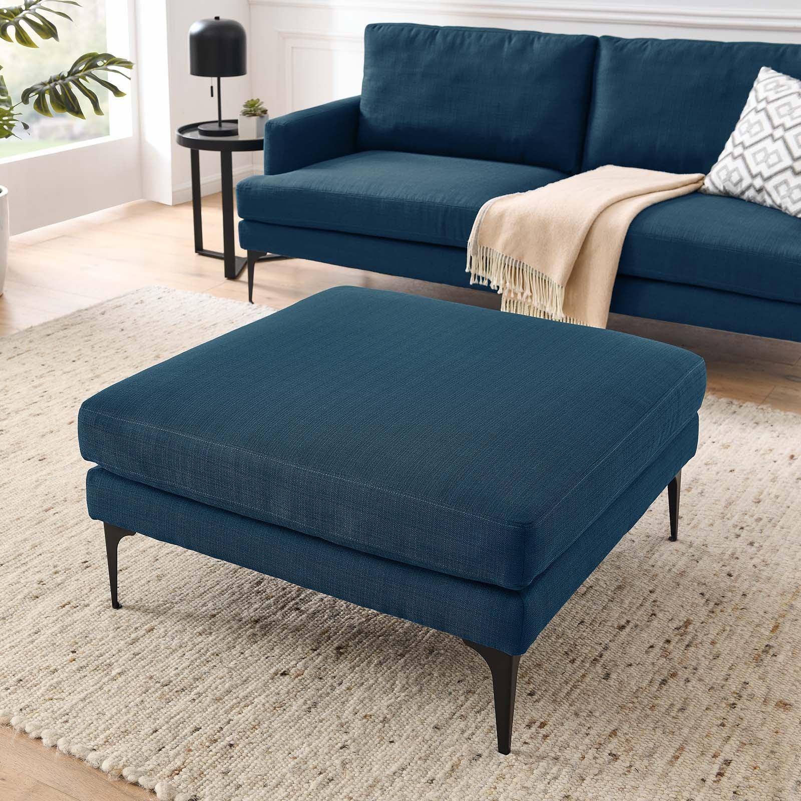 Modway Evermore Upholstered Fabric Ottoman FredCo