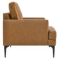 Modway Evermore Vegan Leather Armchair FredCo