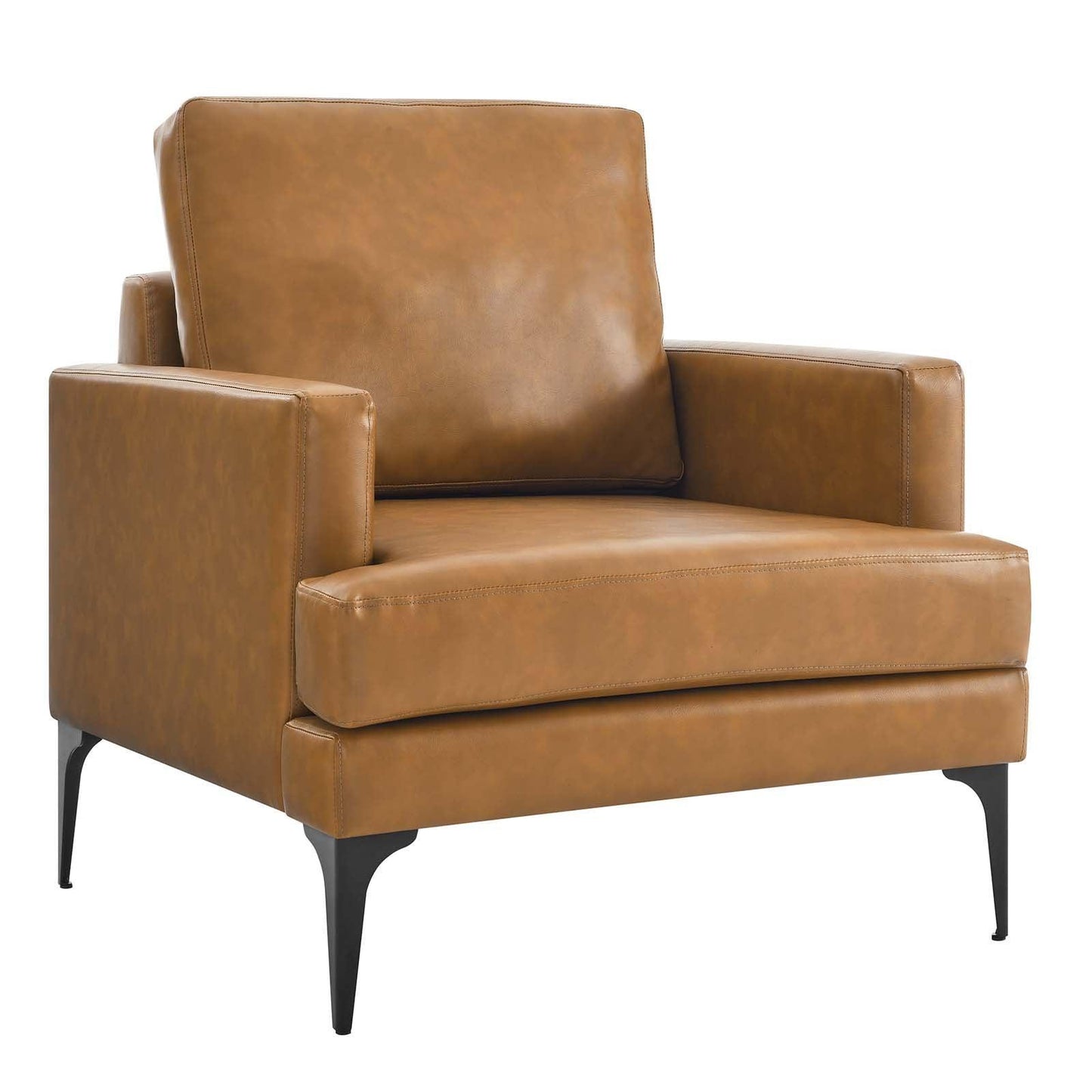 Modway Evermore Vegan Leather Armchair FredCo