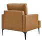Modway Evermore Vegan Leather Armchair FredCo