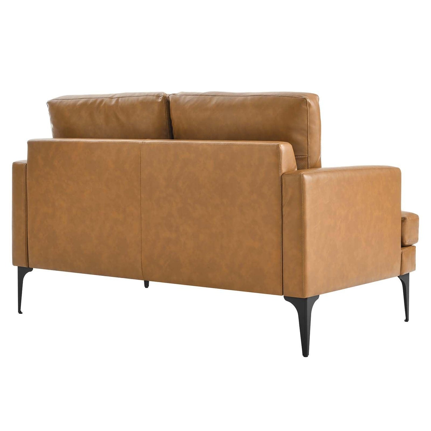 Modway Evermore Vegan Leather Loveseat FredCo