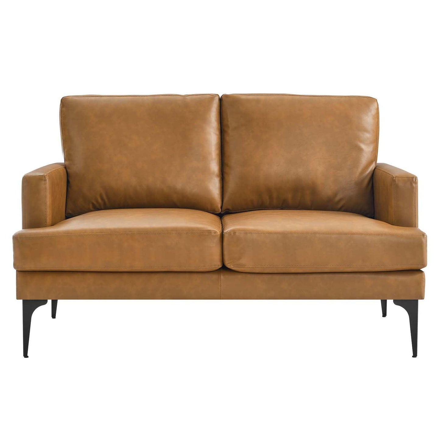 Modway Evermore Vegan Leather Loveseat FredCo