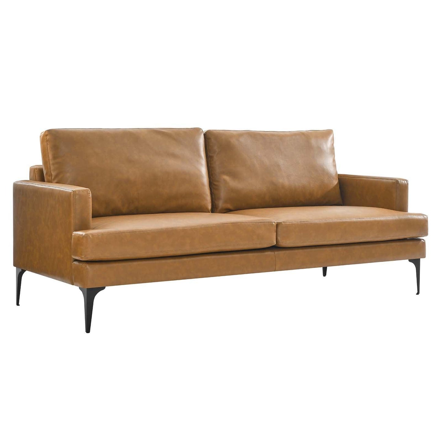 Modway Evermore Vegan Leather Sofa FredCo