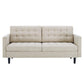 Modway Exalt Tufted Fabric Sofa FredCo