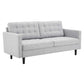 Modway Exalt Tufted Fabric Sofa FredCo
