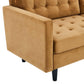 Modway Exalt Tufted Performance Velvet Sofa FredCo