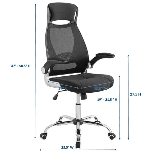 Modway Expedite Highback Office Chair FredCo