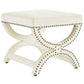 Modway Expound Upholstered Nailhead Trim Performance Velvet Ottoman FredCo